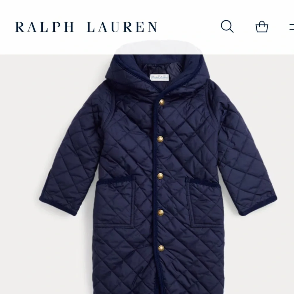 Ralph Lauren Baby Snowsuit - 6 Months - EUC